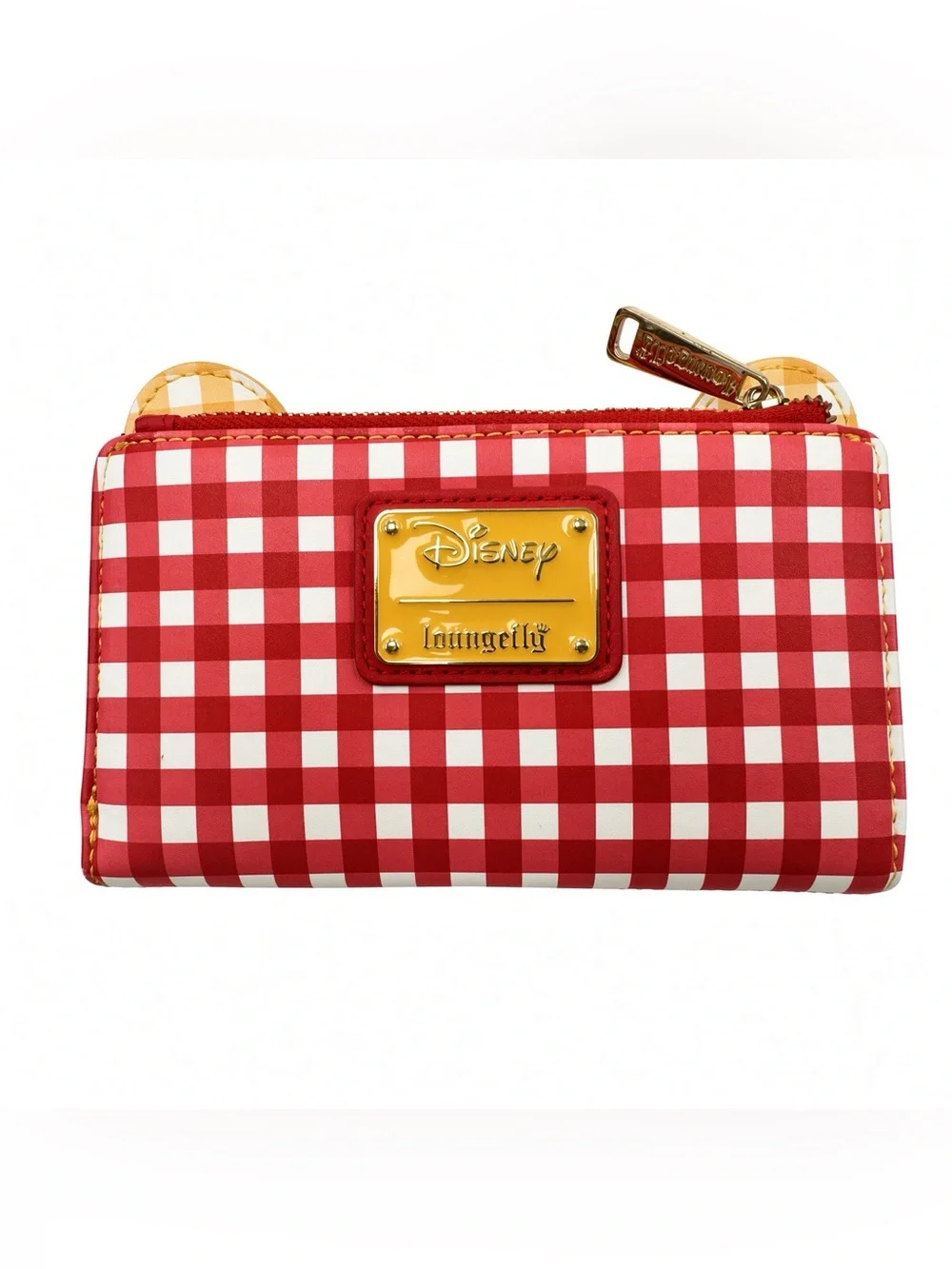 Loungefly Winnie The Pooh Gingham Zip Wallet